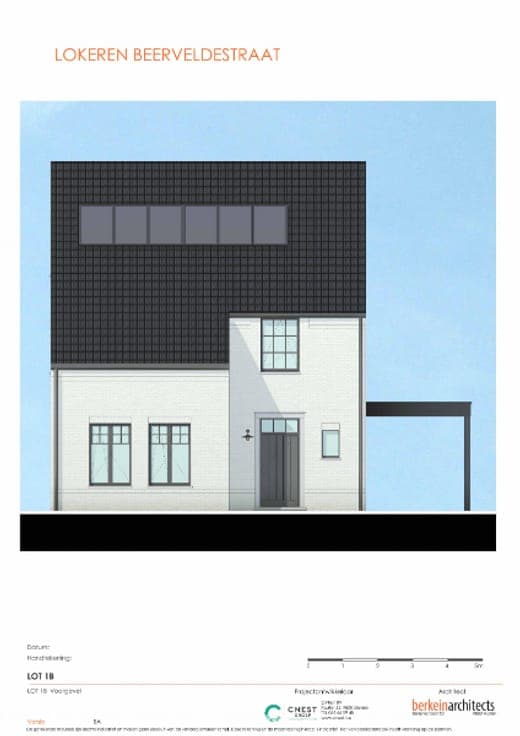 Stijlvolle open bebouwing met vier slaapkamers, carport e...