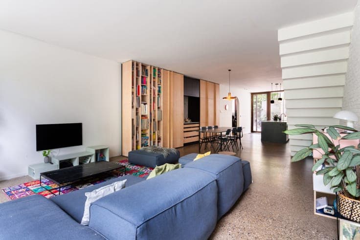 exceptional architect-designed home with 4 bedrooms & studio