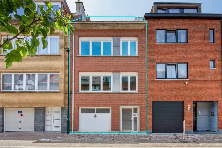 Bel-etage in een rustige doodlopende straat