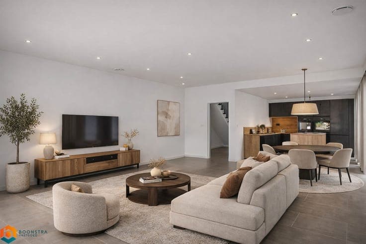 Nieuwbouwwoning met 3 slpkrs onder registratierecht te Ti...
