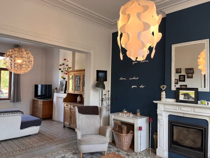 A large, charming house with a separate second home.