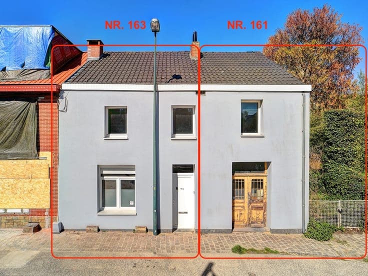 2 separate houses with garden & parking for sale in Tervuren