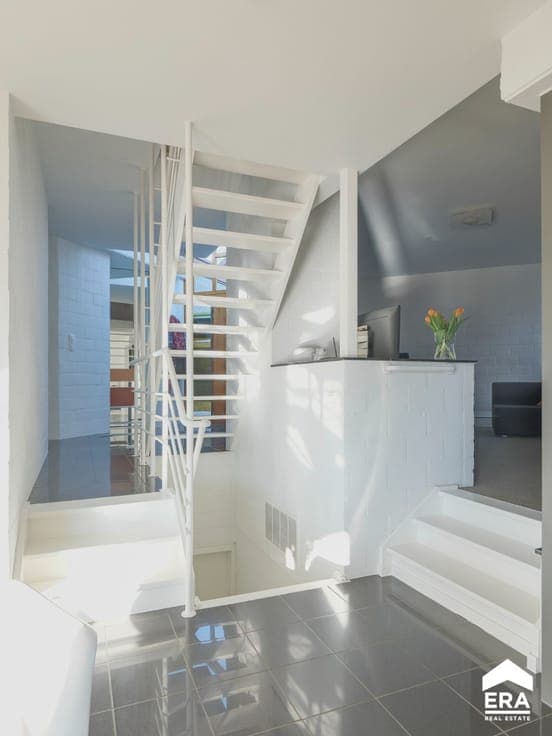 Architectural open house with garden & pool