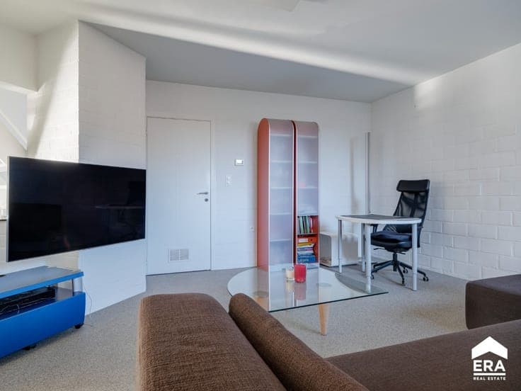 Architectural open house with garden & pool