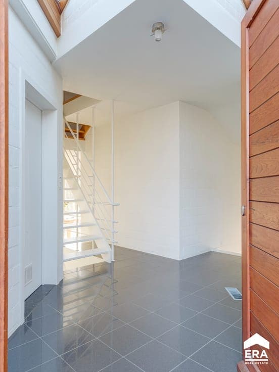 Architectural open house with garden & pool