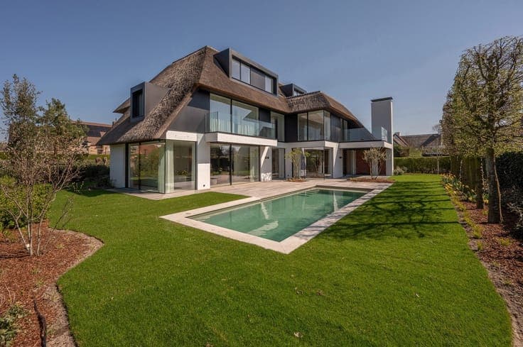 Uitzonderlijke luxueuze nieuwbouwvilla met zwembad in een...