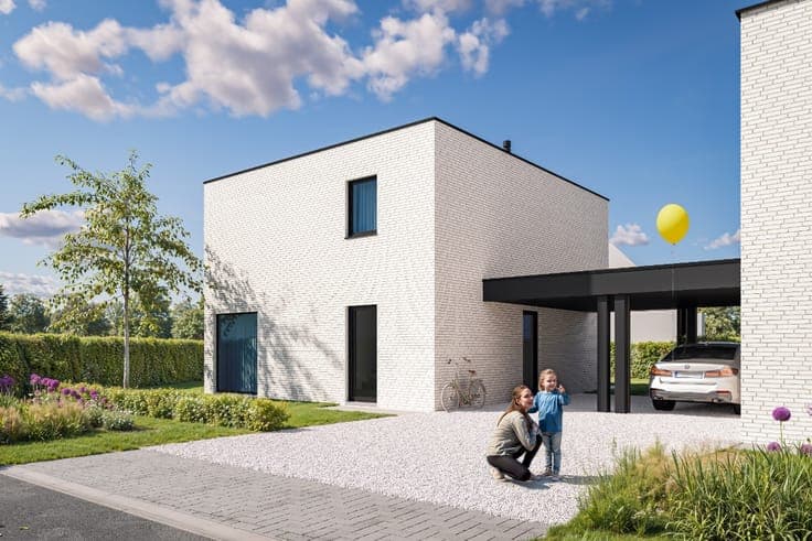 Smeskeshof 1 - Moderne woning met 3 slaapkamers en garage...