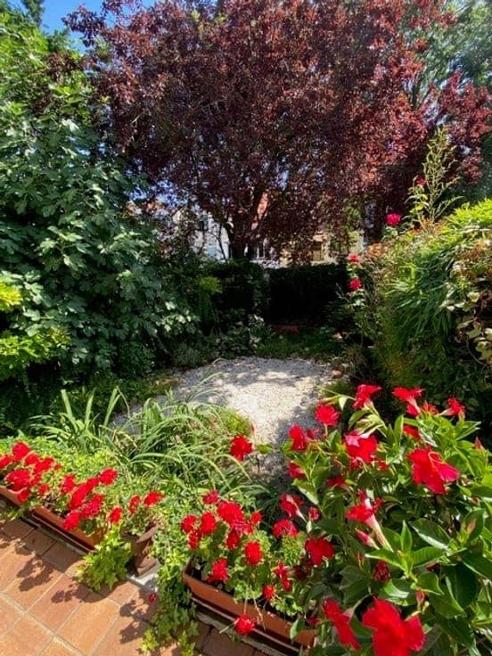 Quiet setting. Bi-family house (2 duplex), terrace & garden