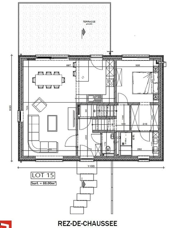 Maison à vendre à Hanzinne LOT n° 15