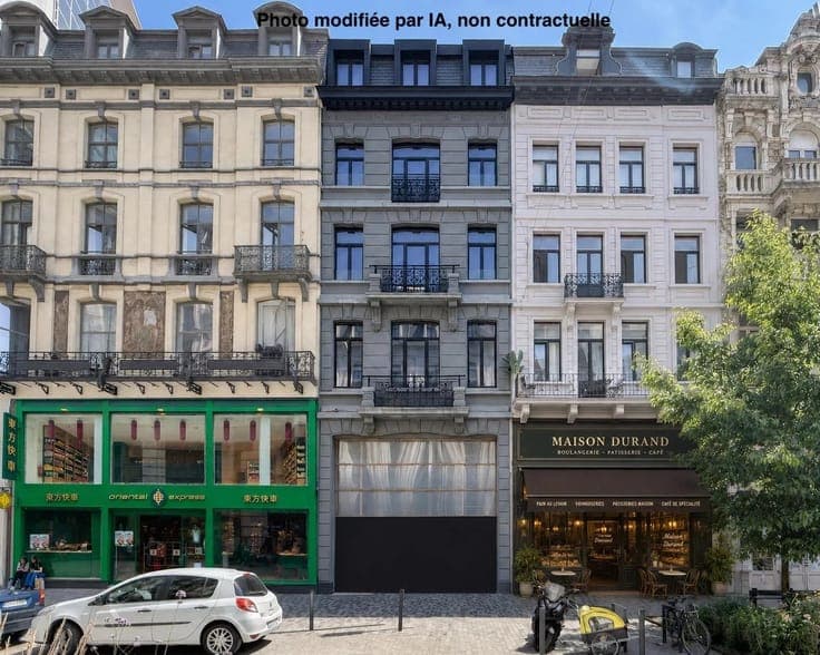 Mixed building with high potential: Commercial space on 3 le