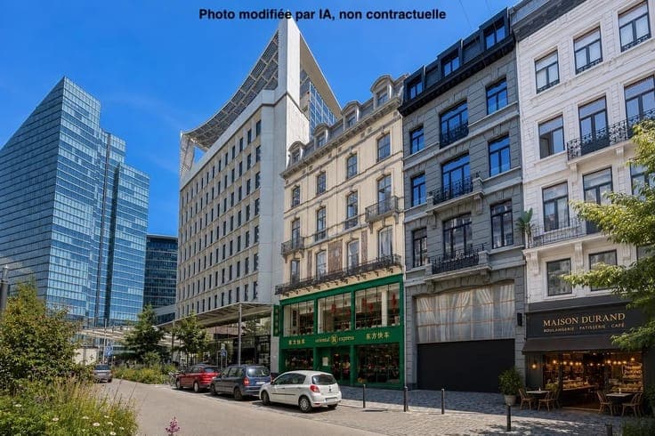 Mixed building with high potential: Commercial space on 3 le