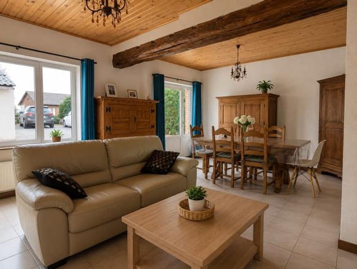 Maison avec garage et 3 chambres à vendre à Joncret