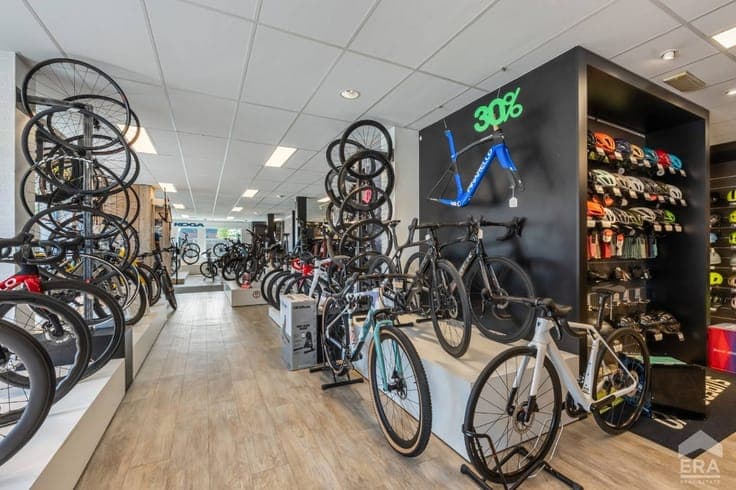 Commercial property with spacious home