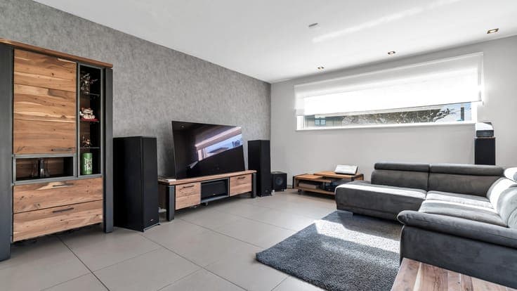 Trendy gezinswoning met open leefruimte, 4 slaapkamers en...