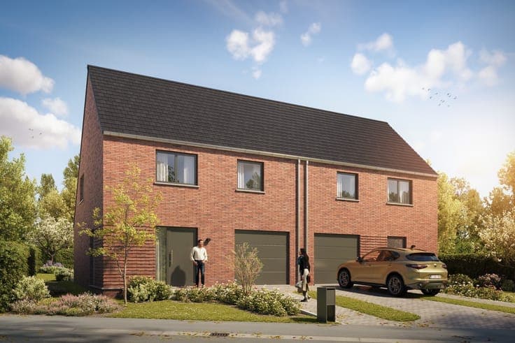 Energy-efficient new-build homes in a quiet location in H...