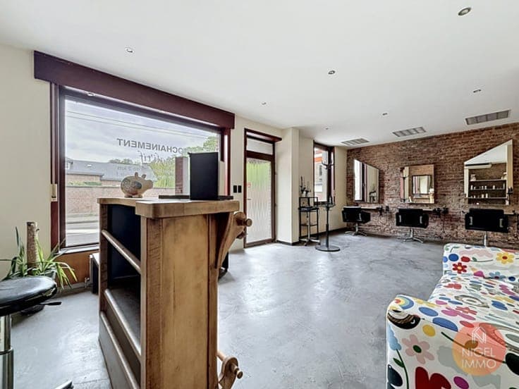 🏪 Investissement : commerce + duplex 4 chs à Soumagne 💰