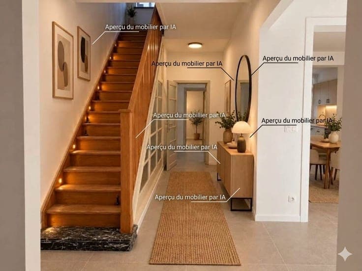 Grand maison - 3CH -2SLB - jardin- PUB B