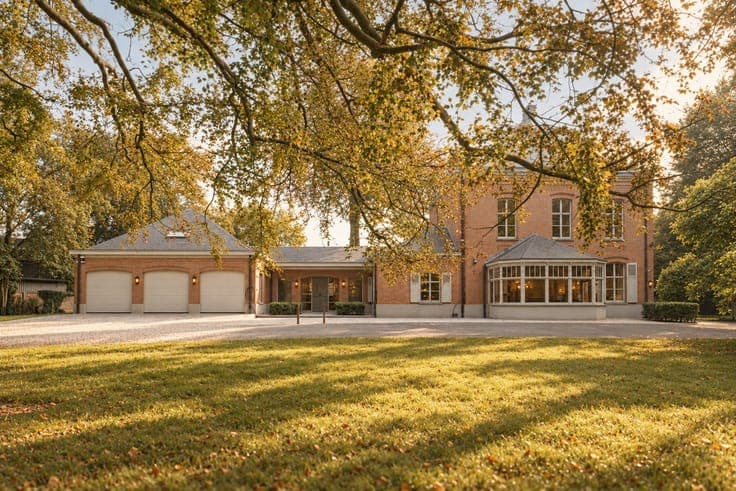 Stately estate with coach house and extensive business po...