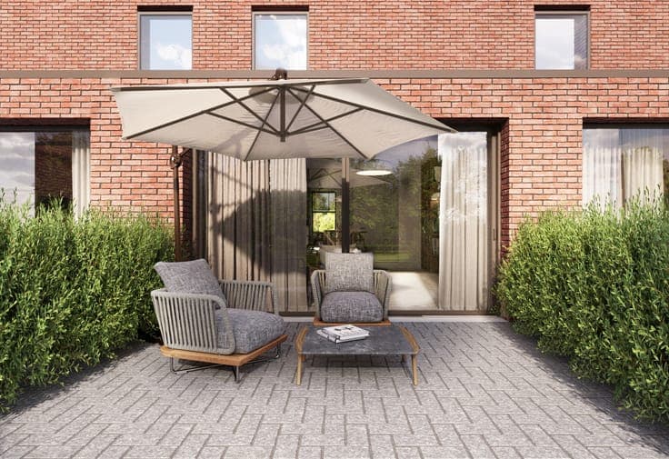 New project De Stip residential area of future Gentbrugge