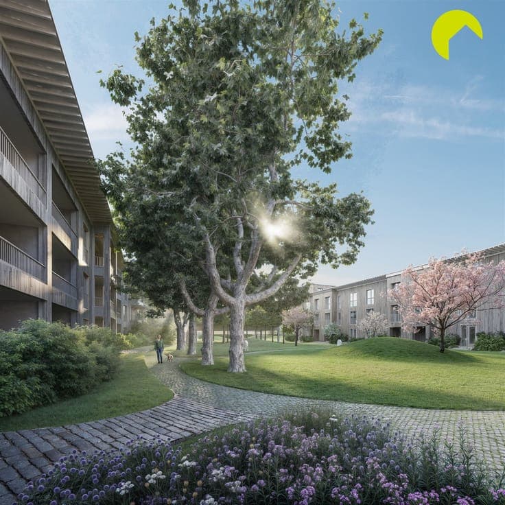 Benedicte, Coming home to a green oasis in Mortsel Village!