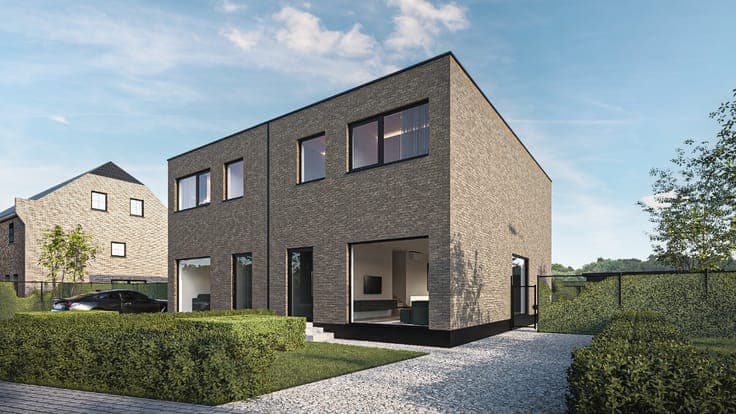 Energy-neutral new-build home for sale in Gooik