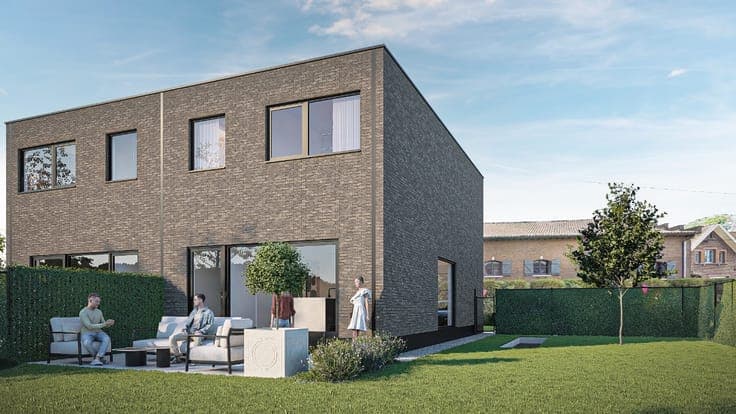 Energy-neutral new-build home for sale in Gooik