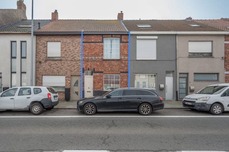 Stadswoning met 3 slaapkamers en tuin te Sint-Andries