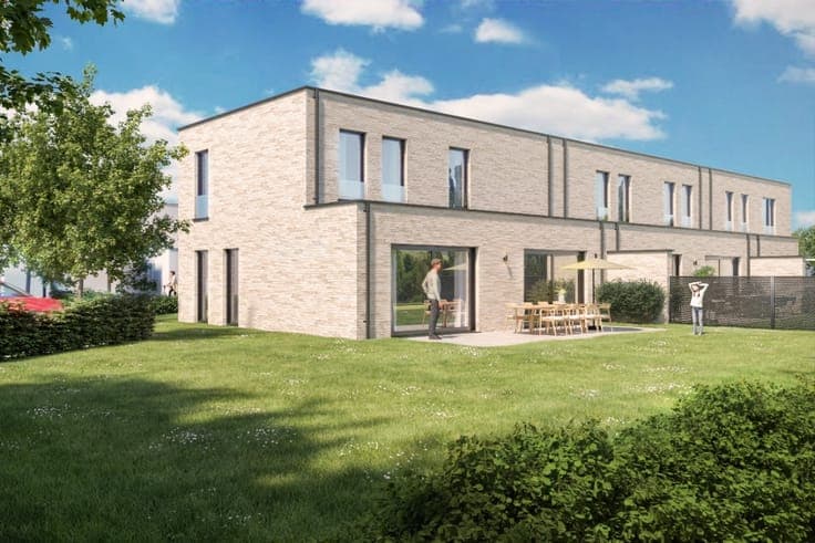 Laatste halfopen nieuwbouwwoning in Evergem