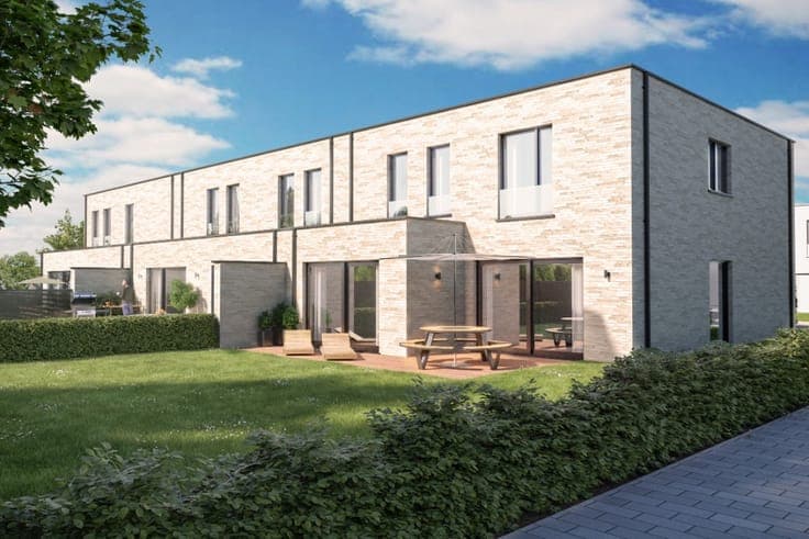 Laatste halfopen nieuwbouwwoning in Evergem