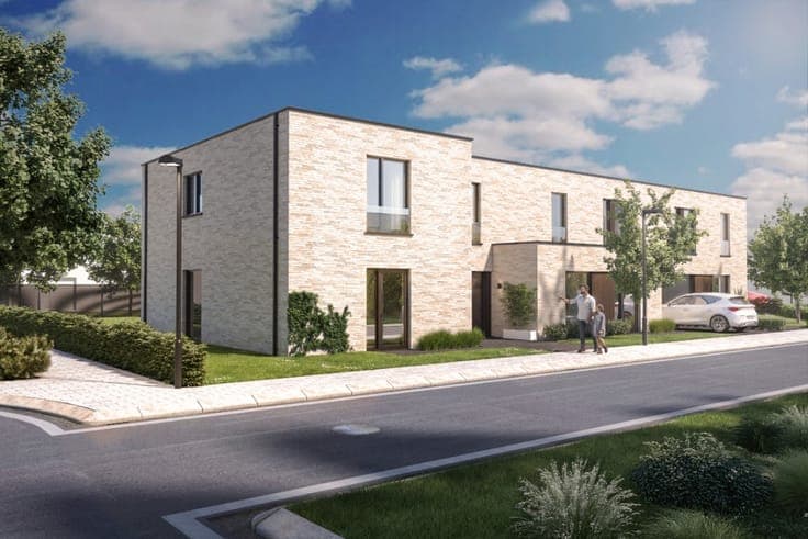 Laatste halfopen nieuwbouwwoning in Evergem
