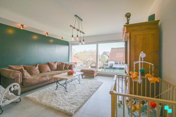 Bel-etagewoning nabij het centrum van Waregem!