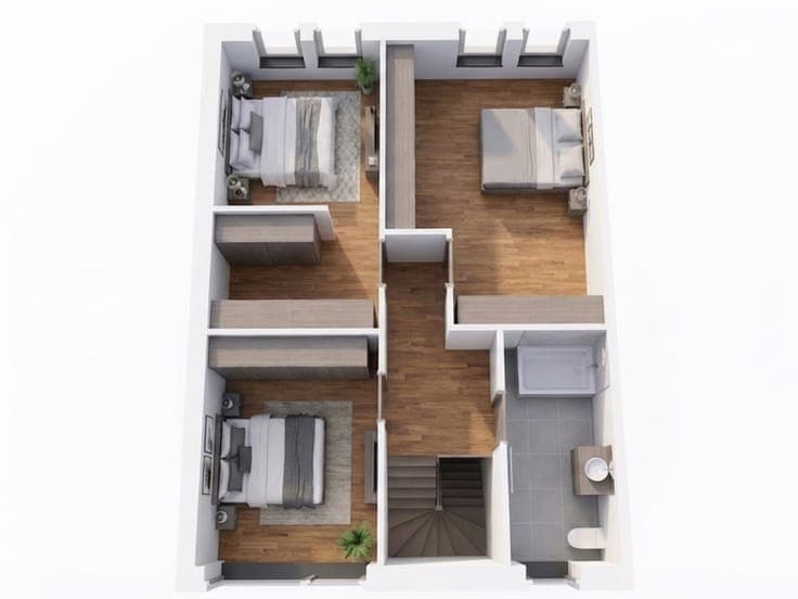 vente sur plan - maison 3 ch au coeur de la campagne