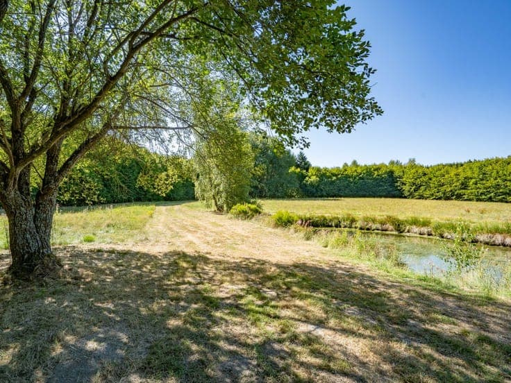 Fishing cabin on 2 hectares with a pond near Bastogne