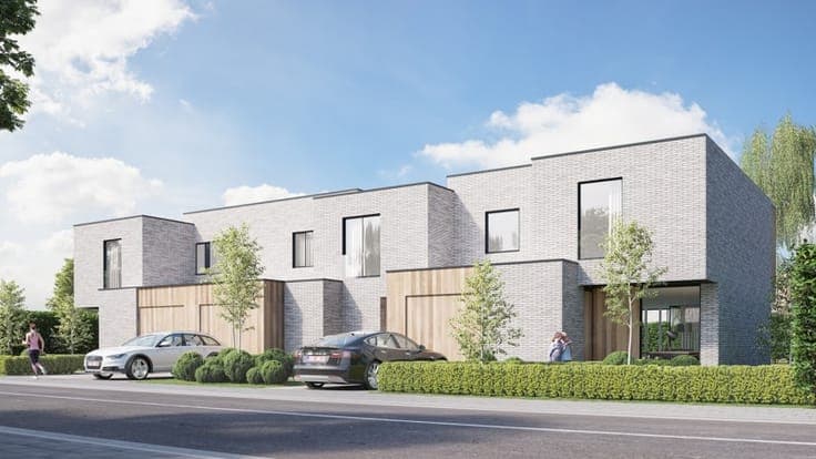 Moderne nieuwbouwwoning op 244 m² TE KOOP in Wakken!
