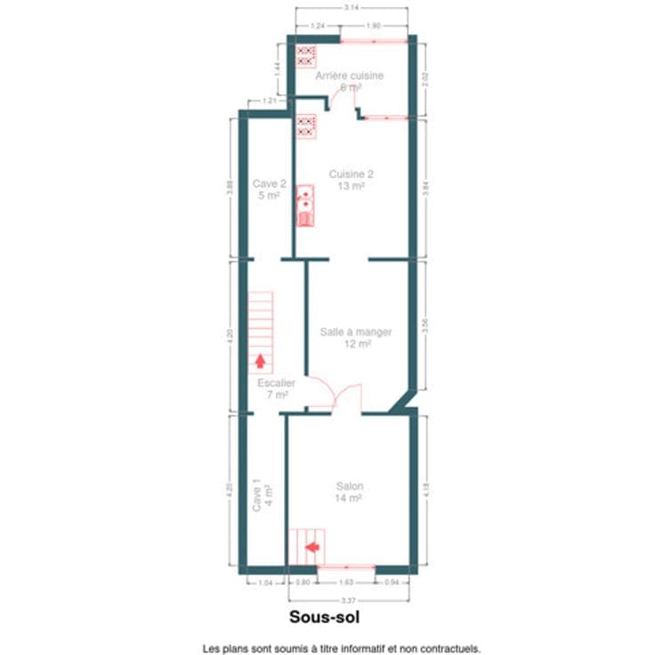 Large 4-bedroom house with courtyard and terrace