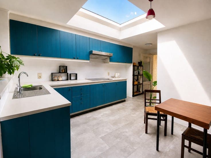 Instapklare rijwoning met 2 slaapkamers, kkn, bdkr,zolder...