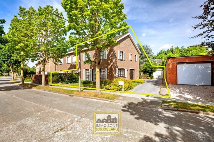 Karaktervolle halfopen woning met 3 slpks en tuin