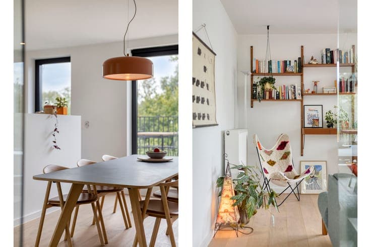 Semi-detached family home in an oasis of greenery near the c