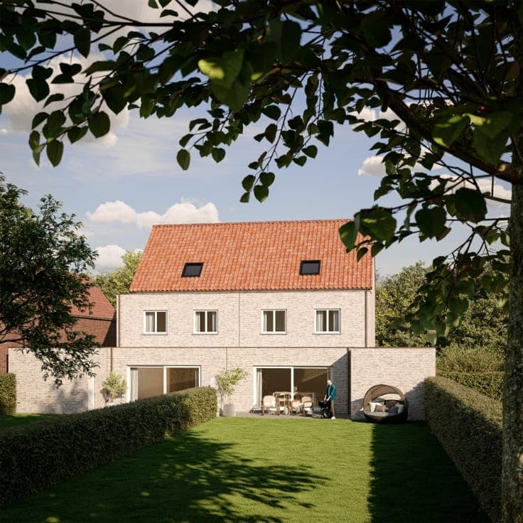 2 prachtige op te richten nieuwbouwwoningen in Brasschaat