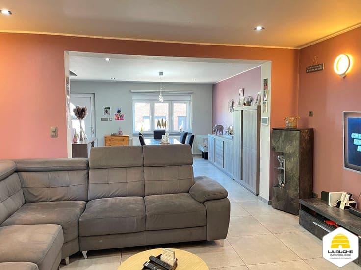 Maison 3ch, 92m² nets, cave et jardin