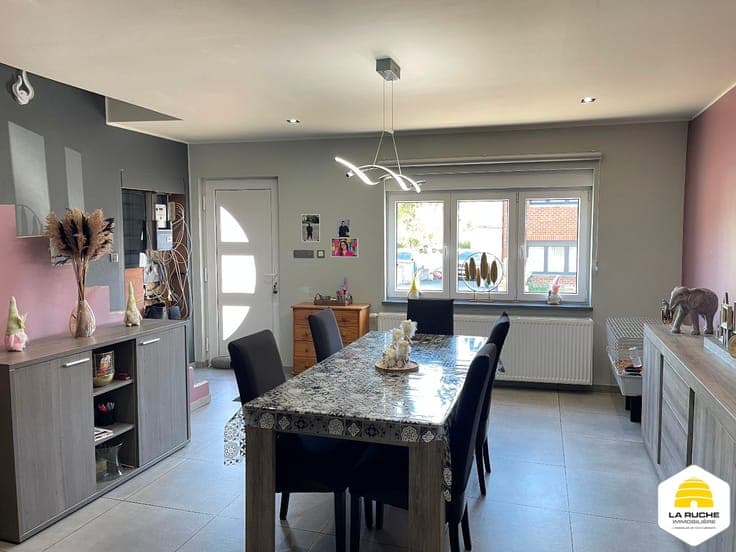 Maison 3ch, 92m² nets, cave et jardin