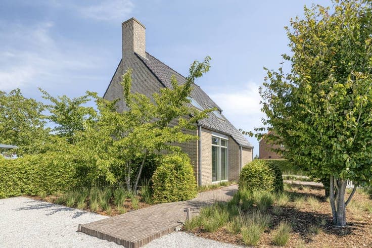 Detached house with a beautiful view of greenery for sale in