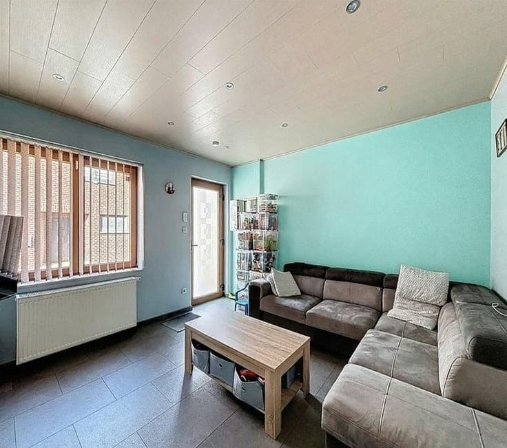 Maison 3F avec 2ch + bureau et jardin