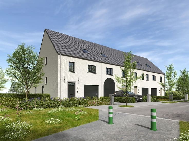 4 nieuwbouw woningen op absolute toplocatie te 9120 Melsele