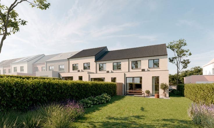 Modern new-build houses in a quiet setting in Denderleeuw