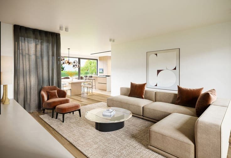 Landelijke nieuwbouw villa te koop in Hoegaarden