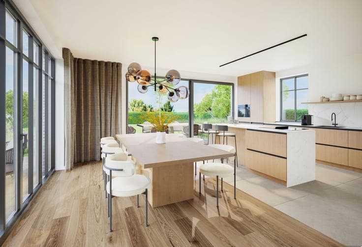Landelijke nieuwbouw villa te koop in Hoegaarden