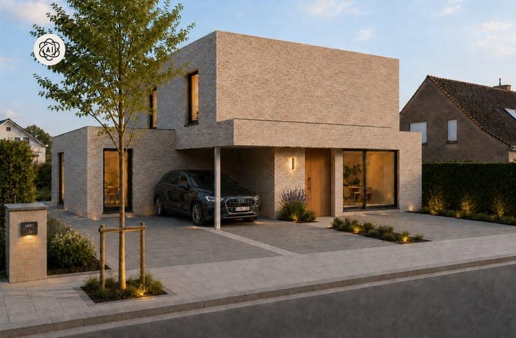 High-quality modern ENERGY-EFFICIENT new build villa