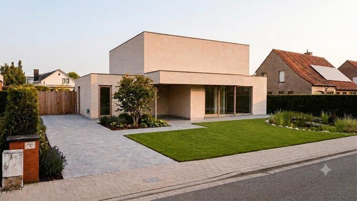 High-quality modern ENERGY-EFFICIENT new build villa