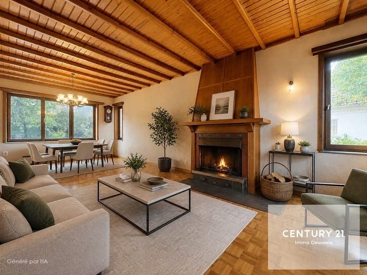 Detached villa with 3 bedrooms, cellars and a large garage